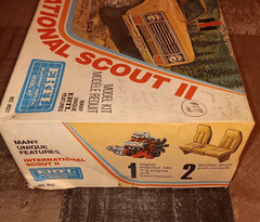 Vintage ERTL 1976 International Scout II No. 8021 Please Read 1/25th Scale