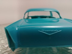 57 1957 Chevy Bel Air 1/25 AMT stock bare body shell model car part vintage