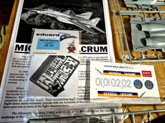 1996 ACADEMY Model MIKOYAN MIG-29 FULCRUM Ukraine Flight Demo Team Kit #2128