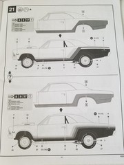 1966 Malibu SS DECAL SHEET from Revell Monogram 1:24 Model Kit 66 DECALS