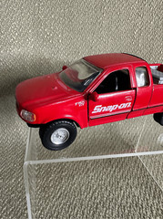 Snap On Ford F-150 Pick Up with Custom Load Die Cast 1:38 Red
