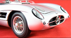 Mercedes-Benz Race Car 1:18 Classic 24 Concept 12 Custom Built Metal Model