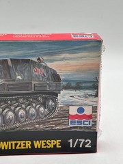 Vintage ESCI German Self-Propelled Howitzer Wespe 1/72 WWII Model Kit #8004