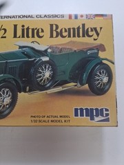 Toy Model Car, 1930 4 1/2 Litre Bently By MPC, VINTAGE BUT NEW IN BOX