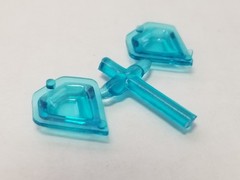 1977 Ford Van CUSTOM BLUE DIAMOND WINDOWS from AMT 1:25 Model Kit 77 Econoline