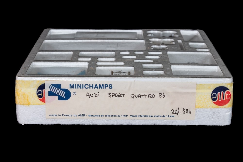 RARE Minichamps 1/43 Audi Sport Quattro 83 AMR/Danhausen Ref 384