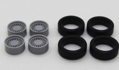 DiOlex DP24187 1/24 3D print resin kit Alpina B9/B10 (BMW E28) with black decals