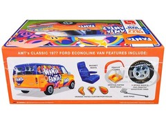 SKILL 2 MODEL KIT 1977 FORD CUSTOM VAN “FANTA” 1/25 SCALE MODEL BY AMT AMT1471