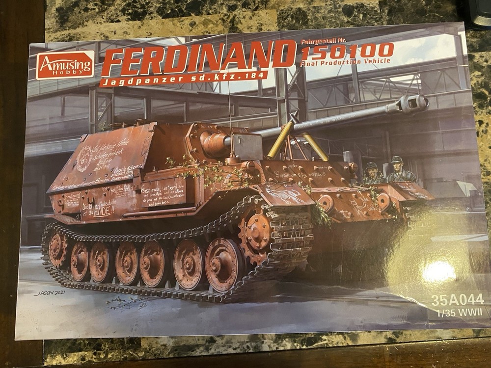 Amusing Hobby #35A044 1/35 Ferdinand Jagdpanzer Sd.kfz.184 No15100