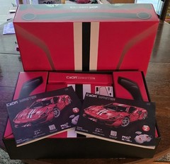 Cada 1/8 Scale C61042 Italian Master Ferrari 488 Model Kit with Power Function.