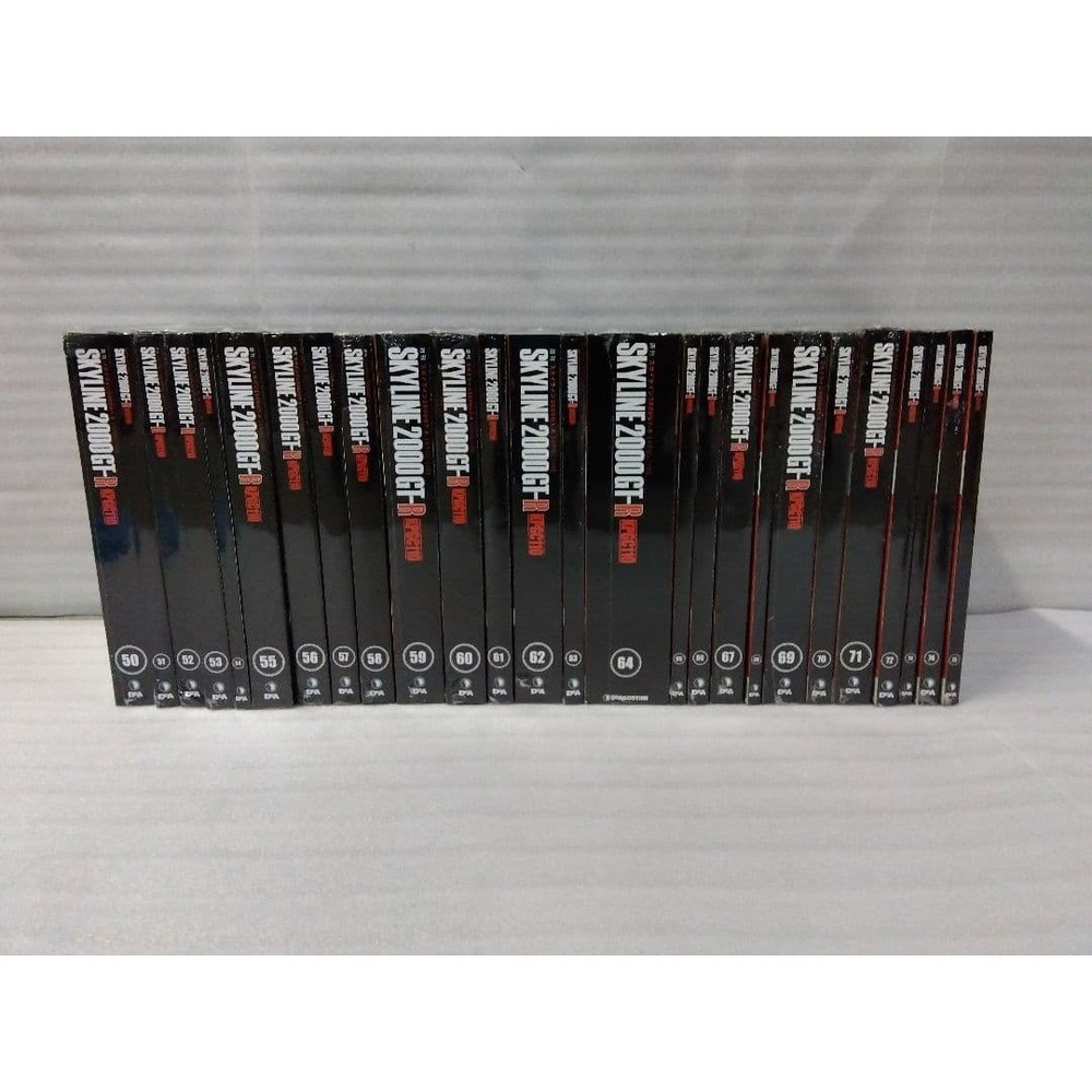 DeAgostini Skyline 2000GT-R KPGC110 Kenmeri Issues 50-75 Unopened Parts Full Set