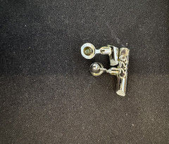AMT/ERTL 31224 Silhouette Show Car Parts Kit Bash Chrome Mirrors #322