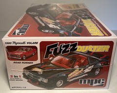 MPC 1980 Plymouth Volare Road Runner Fuzz Duster,1/25 MPC843,Sealed (B95)