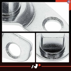 A-Premium Rear Tailgate Hinge Assembly Compatible with Ford F-150 F150