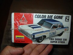 Lindberg 72156 Model Color me Gone 1964 Dodge 330 Factory Sealed 1/25 scale 1996