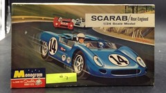 Monogram PC-124 #7 Scarab sports car 1965 issue 1/24 Model Car Mountain nib