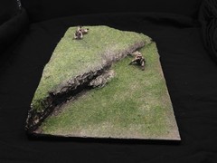1/35 Scale Military Diorama Base Terrain Display Model Soldiers Figures Diecast