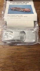 FDS 616 Ferrari 308 GTB Pioneer Monte Carlo 1982 1:43 Sealed NOS Kit
