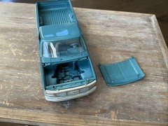 AMT ERTL 1992 Ford F-150 XLT Bimini Blue Stock #8920 Promo Model
