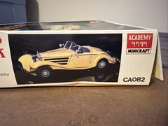 ACADEMY Minicraft 1516 1936 Mercedes Benz 540K 1/16 KIT