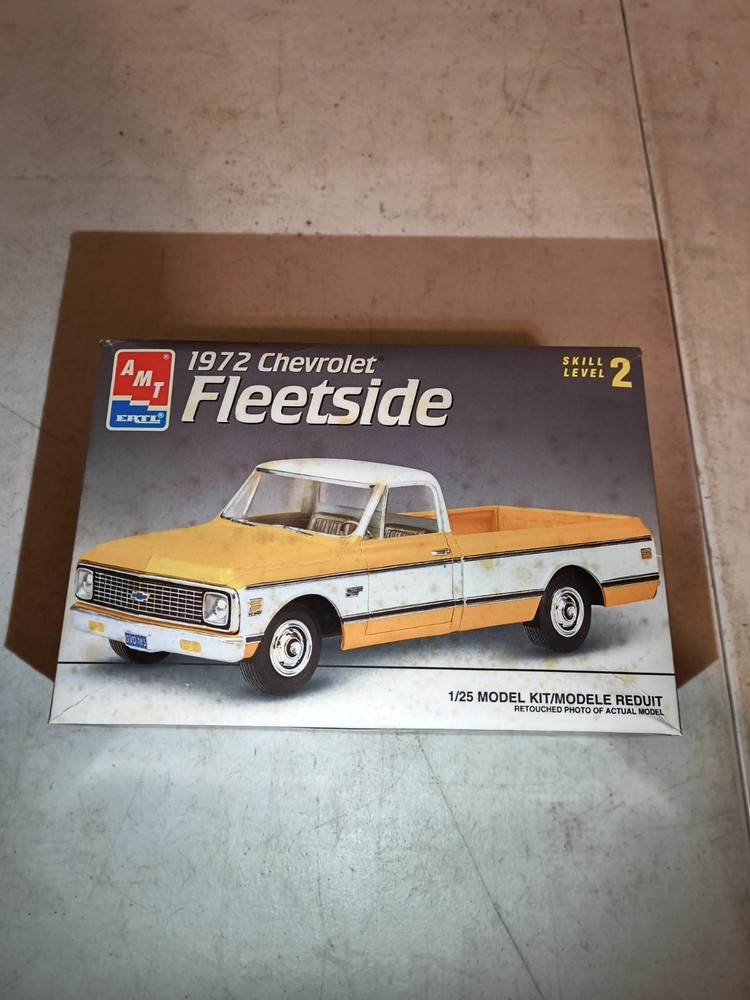 A10E AMT Ertl 1972 Chevrolet Fleetside Model Car Kit 1:25 6691 ~ Sealed bags
