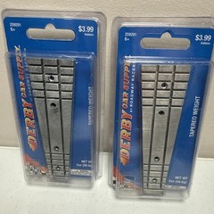 Lot Of 4 Derby Car Supply Bar Weights Strip Tapered Adjustable Weights New
