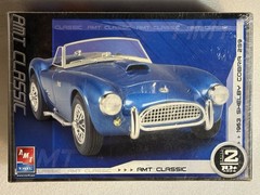 New Sealed Vintage 2006 AMT Classic 1963 Shelby Cobra 289 Model Kit 38423 NIB