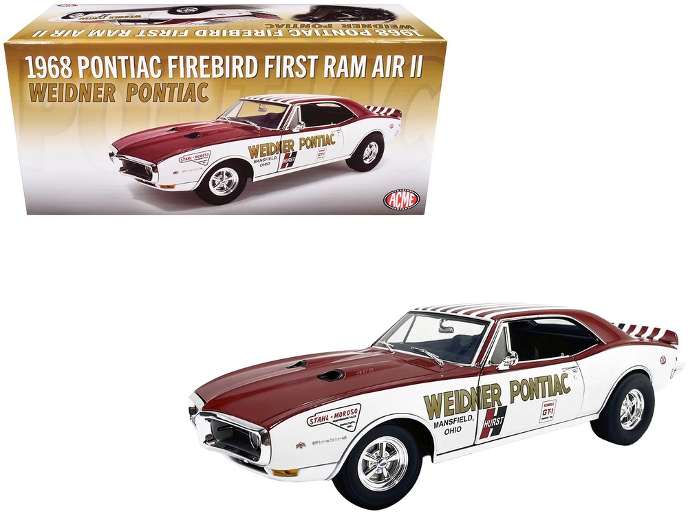 Acme A1805221 1/18 1968 Pontiac Firebird “First Ram Air II – Weidner