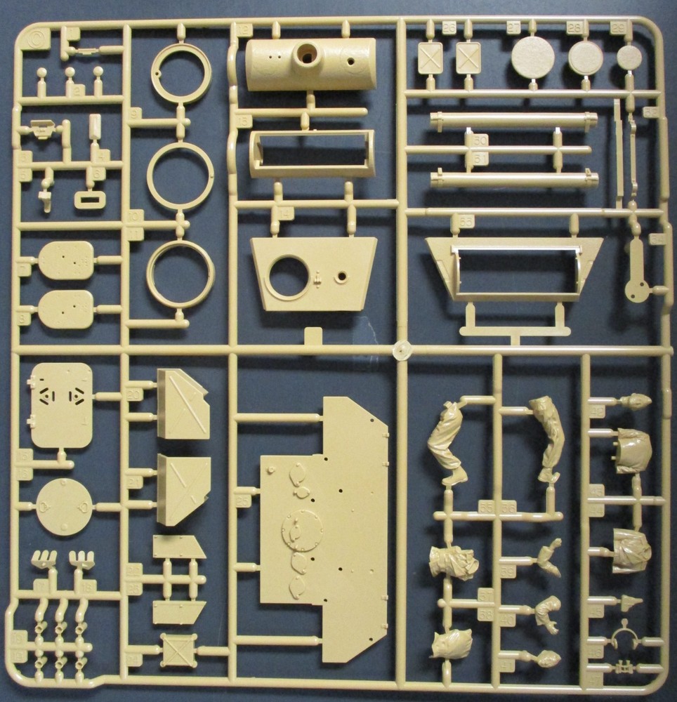 Tamiya 1/35 Scale Panther Ausf. D – Parts Tree C from Kit No. 35345