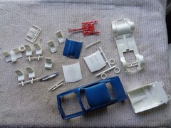 Vintage 1960 S Camaro parts not complete