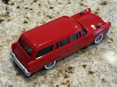 1955 Ford Red Cross Ambulance Promo Friction Model Car