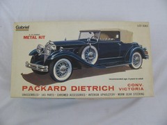 1975 Gabriel Metal Kit 1/22 Scale Packard Dietrich Conv. Victoria #4863 NEW