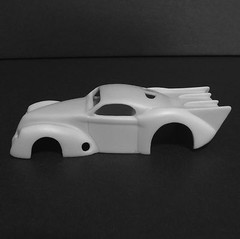 Jimmy Flintstone 1940 Willy’s Pro Mod Slot Car Body resin kit H:O scale JFSL47