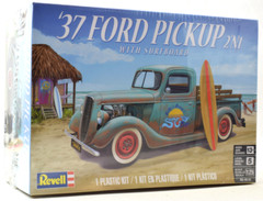 Revell 1937 Ford Pickup Truck W/ Surfboard 2-In-1 1/25 Model Car Kit 85-4516