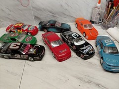 Model Junkyard/parts Plastic , Nice Custom Race Car Lot Of 8 Stock Cars