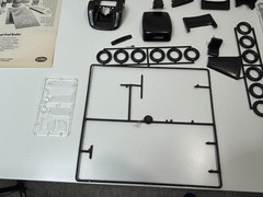 Testors Italeri Mercedes 540K 1/24 Plastic Model Kit 831 Open Box Kit