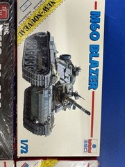 Mixed Brands 1/72 Armor Model Kit Lot M48A2 M60 Blazer M106 M113A1 APC