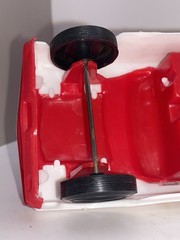 1964 Ford (sort of) Police 2door Hardtop 1/25 GAY TOYS Red/White Plastic Coaster