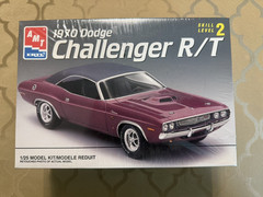 1970 Dodge Challenger R/T AMT 6466 Plastic Model Kit 1:25 Sealed