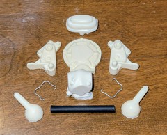 1/8th flathead Stock distributor conversion big deuce Revell monogram 1/8