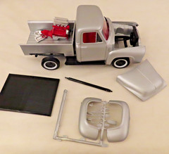 AMT ‘53 Ford Pickup Truck 3-in-1 Trophy Series 1/25 Scale Model Kit AMT882/12