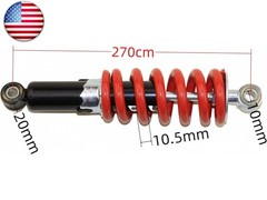 Trkimal 980LB Rear Shock Absorber, 240mm/250mm/260mm/270mm Shock Absorber