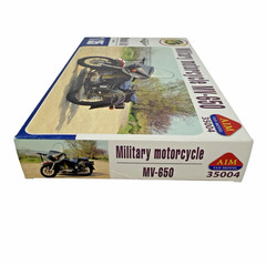 AIM Fan Model MV-650 Military Motorcycle 1/35 Scale Model Kit NOS Ukraine