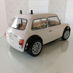 Tamiya Mini Cooper Racing M-05 1/10 RC Car Kit Beige Tested Working With Box