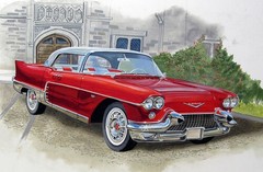 1957 Cadillac Eldorado Brougham 1/25 Scale Model Kit [New Toy]
