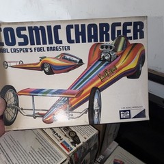 MPC Cosmic Charger Carl Casper Fuel Dragster 1:25 Unassembled Model Kit