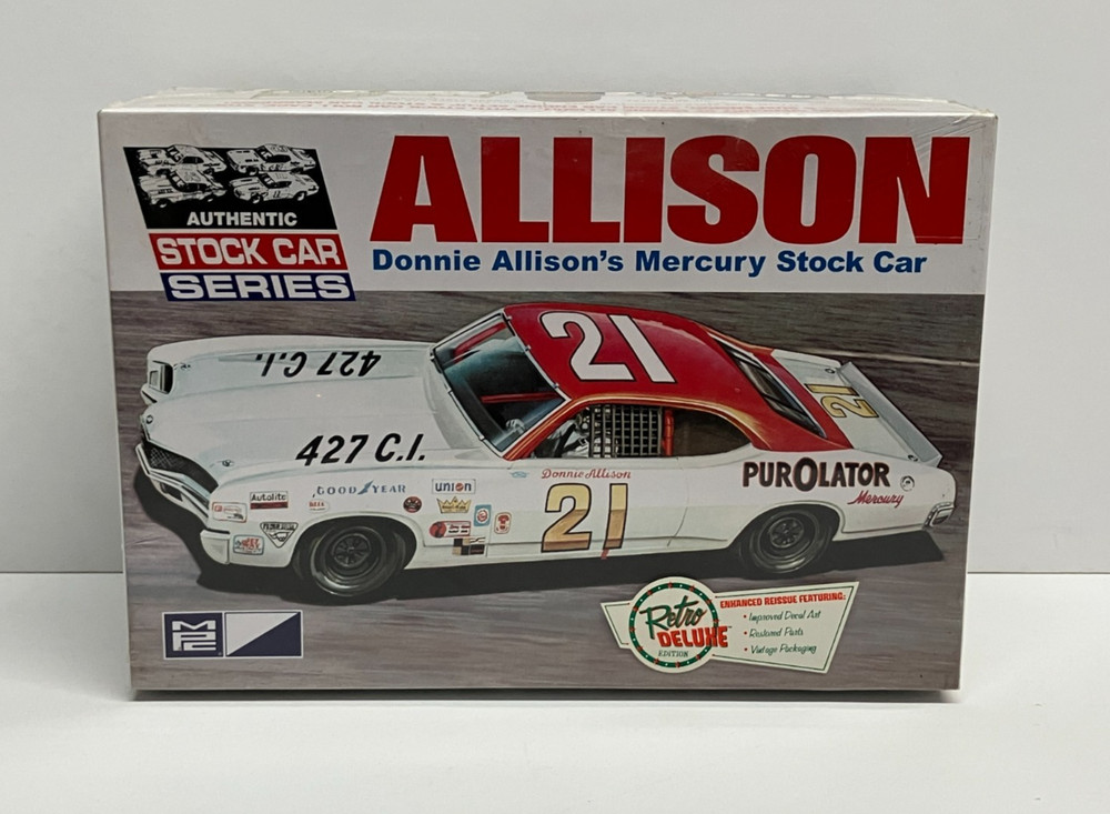 Donnie Allison’s Mercury Stock Car MPC 1/25 Model Kit #796/12 (NEW)