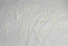 Vintage AMT Model Car Kit – ’37 Chevy Convertible – Partially built
