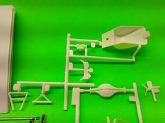 Mongoose 1957 57 Chevy Bel Air 1/24 Funny Car Frame Chassis Rear End Roll Cage