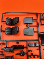 1972 Nova SS AMT 350 Engine Bucket Seats Dash Steering Model Parts 1:25 New L3